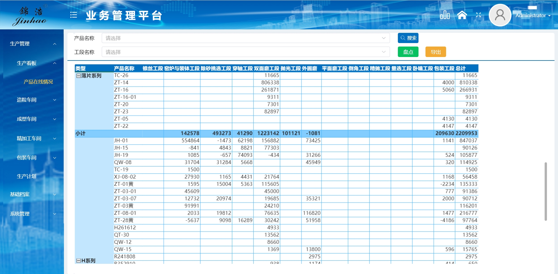 陶瓷生产MES系统